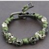 Halloween Jewelry Skull Premium Paracord Bracelet Stylish Men's Halloween Jewelry Skull Premium Paracord Bracelet Stylish Men's