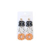 Halloween Polymer Clay Acrylic Paint Earrings Halloween Polymer Clay Acrylic Paint Earrings