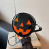 Halloween Pumpkin Small Round Bag Girls Funny Cute Shoulder Personality Halloween Pumpkin Small Round Bag Girls Funny Cute Shoulder Personality