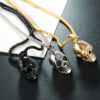 Halloween Skull Necklace Personality Punk Men Fashion Titanium Steel