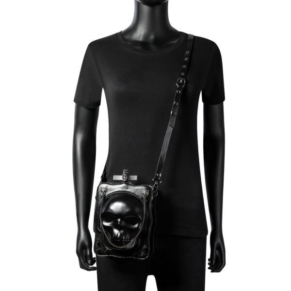 Halloween Skull Shoulder Bag Dark Gothic Crossbody Bags Women Mini Halloween Skull Shoulder Bag Dark Gothic Crossbody Bags Women Mini