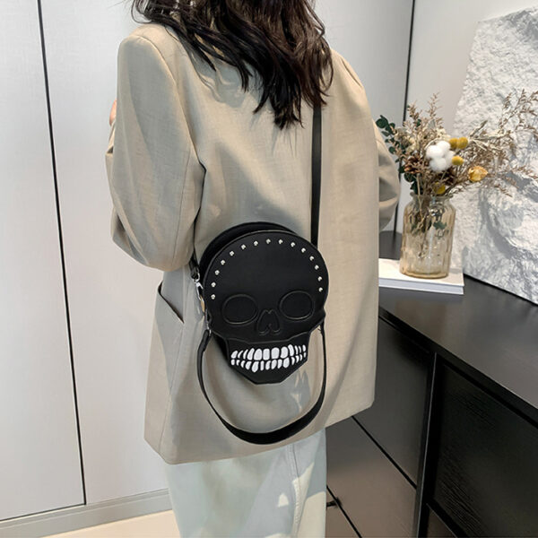 Halloween Skull Shoulder Bag Girls Funny Cute Messenger Personality Halloween Skull Shoulder Bag Girls Funny Cute Messenger Personality