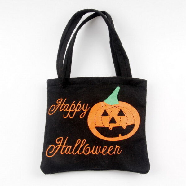 Halloween Spider Pumpkin Print Shoulder Bag Children's Candy Gift Bags