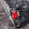Halloween Spider Ring with Rhinestone Personality Fashion Open Rings