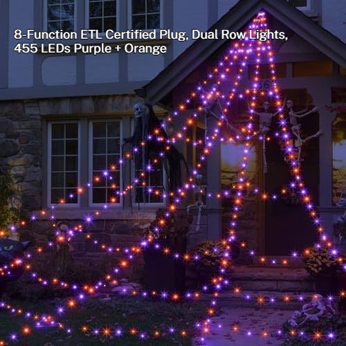 Halloween Spiderweb Triangle Light - LED Decorative Prop for Party Halloween Spiderweb Triangle Light - LED Decorative Prop for Party