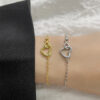 Heart-shape Bracelet Fashion Jewelry Versatile Love Gift for Girlfriend Heart-shape Bracelet Fashion Jewelry Versatile Love Gift for Girlfriend