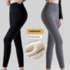 High Waist Cashmere Leggings Winter Warm Solid Plush Pants Fashion Slim High Waist Cashmere Leggings Winter Warm Solid Plush Pants Fashion Slim