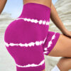 High Waist Tie-dye Yoga Shorts for Women Shorts