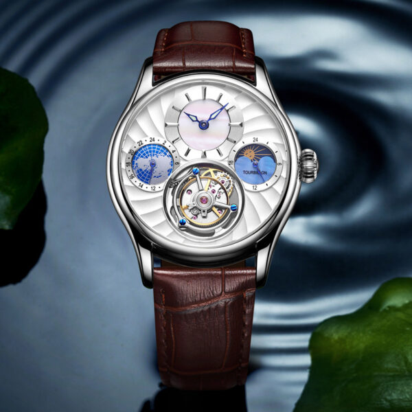 Hollow Automatic Men's Business Mechanical Watch Hollow Automatic Men's Business Mechanical Watch