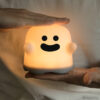 Home Decor Silicone Night Light Bedside Table Lamp LED Touch Sensor