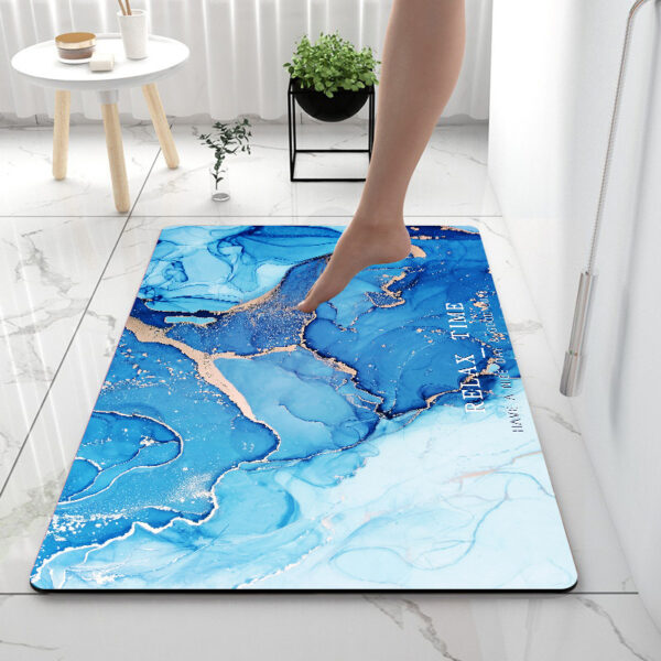 Home Gadget Anti-slip Mat Super Absorbent Bathroom Floor Diatom Mud Home Gadget Anti-slip Mat Super Absorbent Bathroom Floor Diatom Mud