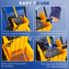 Homecom 6.9 Gallon Mop Bucket Swivel Arm Cart with Easy-to-use Side Homecom 6.9 Gallon Mop Bucket Swivel Arm Cart with Easy-to-use Side