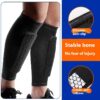 Honeycomb Shank Protection Foot Sock Men's Anti-collision Non-slip Honeycomb Shank Protection Foot Sock Men's Anti-collision Non-slip