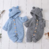 Hooded Knitted Jumpsuit Hooded Knitted Jumpsuit