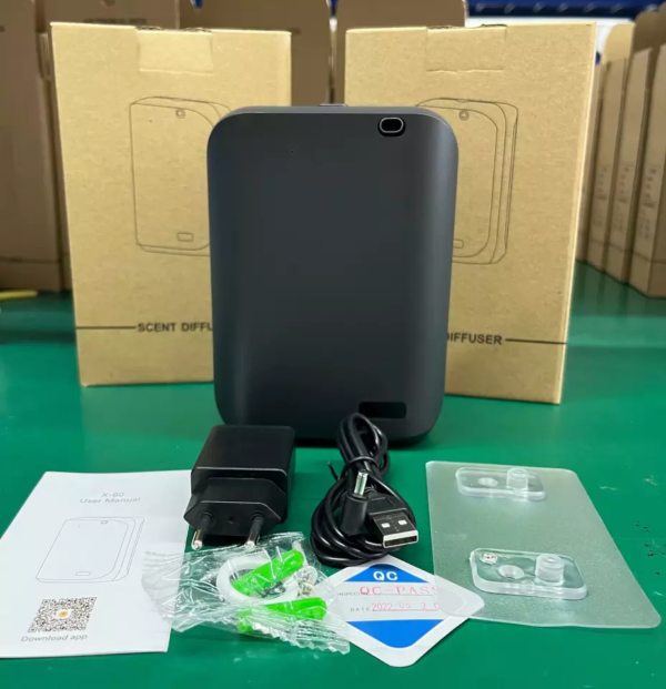 HVAC Wall Mount Diffuser 150ml Pure Essential Oils Aroma APP Control HVAC Wall Mount Diffuser 150ml Pure Essential Oils Aroma APP Control