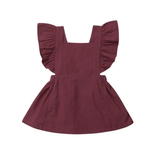 Infant Kids Baby Girl Ruffle Princess Party Dress Infant Kids Baby Girl Ruffle Princess Party Dress