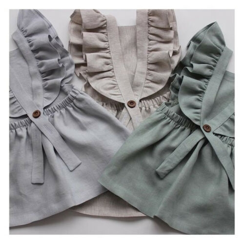 Infant Kids Baby Girl Ruffle Princess Party Dress