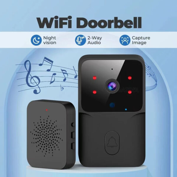 Intelligent Visual Doorbell Home Surveillance Video Intercom HD Night Intelligent Visual Doorbell Home Surveillance Video Intercom HD Night