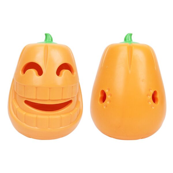 Interactive Dog Chew Toy Halloween Pumpkin Shaped Treat-dispensing Interactive Dog Chew Toy Halloween Pumpkin Shaped Treat-dispensing