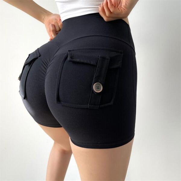 Internet Celebrity Nude Feel Pocket Shorts Yoga Pants Internet Celebrity Nude Feel Pocket Shorts Yoga Pants