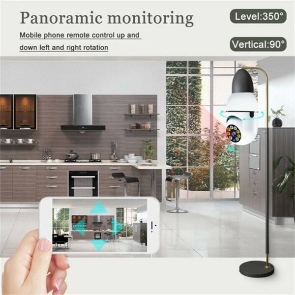 IR E27 Light Bulb Camera 1080P HD Wireless WiFi Smart Home Security IR E27 Light Bulb Camera 1080P HD Wireless WiFi Smart Home Security