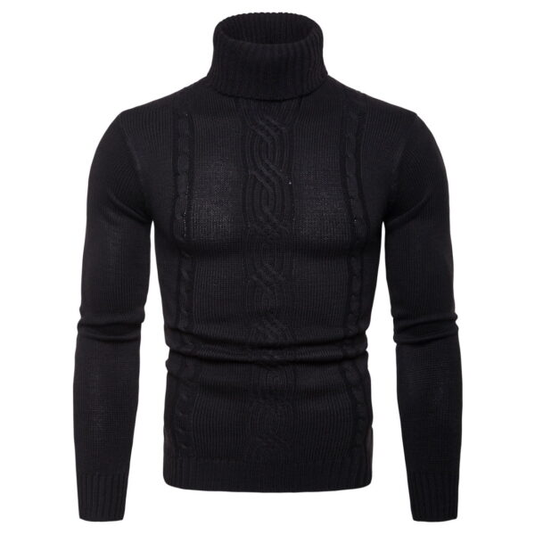 Jacquard Sweater England Casual Pullover Sweater