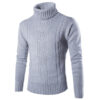 Jacquard Sweater England Casual Pullover Sweater Jacquard Sweater England Casual Pullover Sweater