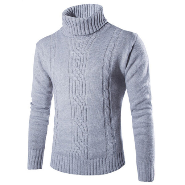 Jacquard Sweater England Casual Pullover Sweater Jacquard Sweater England Casual Pullover Sweater