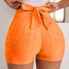 Jacquard Yoga Bubble Pants Women's Sports Shorts Jacquard Yoga Bubble Pants Women's Sports Shorts