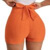 Jacquard Yoga Bubble Pants Women's Sports Shorts Jacquard Yoga Bubble Pants Women's Sports Shorts