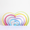 Jigsaw Puzzle Large 12-piece Arch Bridge Rainbow Building Blocks Early
