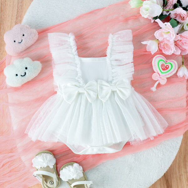 Jumpsuit Baby Net Skirt Princess Poris Dress Body Pants