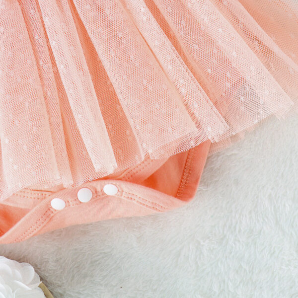 Jumpsuit Baby Net Skirt Princess Poris Dress Body Pants