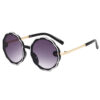 Kids Wave Frame Vintage Round Frame Sunglasses Kids Wave Frame Vintage Round Frame Sunglasses
