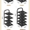 Kitchen Countertop Pot Rack Carbon Steel Adjustable Kitchen Countertop Pot Rack Carbon Steel Adjustable