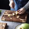 Kitchen Household Parquet Solid Wood Cutting Board Kitchen Household Parquet Solid Wood Cutting Board