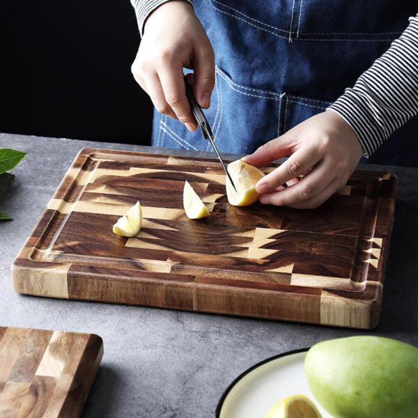 Kitchen Household Parquet Solid Wood Cutting Board Kitchen Household Parquet Solid Wood Cutting Board