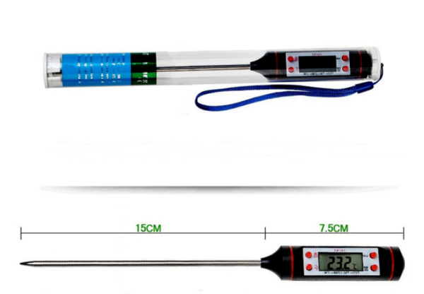 Kitchen Oil Thermometer Barbecue Baking Temperature Measurement