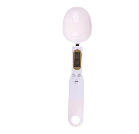 Kitchen Scale Measuring Spoon Compact Food Weighing for Dry and Wet