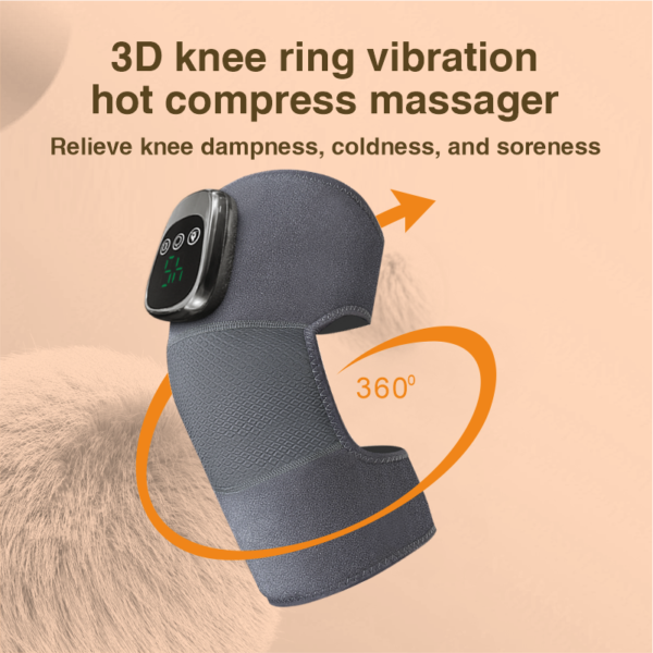 Knee Joint Massager Heat Physiotherapy Therapy Pain Relief Vibration Knee Joint Massager Heat Physiotherapy Therapy Pain Relief Vibration
