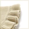 Knitted Baby Blankets Newborn Swaddle Wrap Ruffle Knitted Baby Blankets Newborn Swaddle Wrap Ruffle