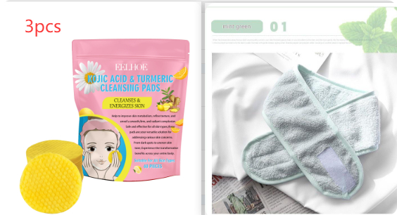 Kojic Acid Turmeric Cleansing Pads Beauty Hot-sale