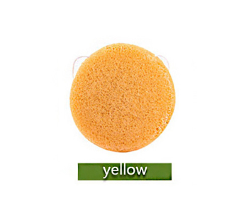 Konjac Sponge for Washing Face Round Konnyaku Facial Cleansing