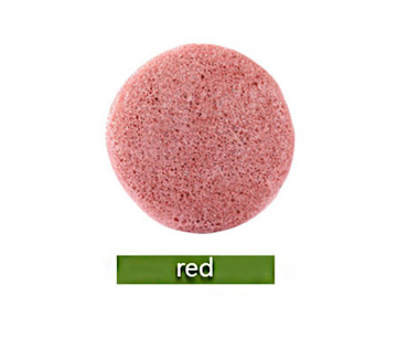Konjac Sponge for Washing Face Round Konnyaku Facial Cleansing