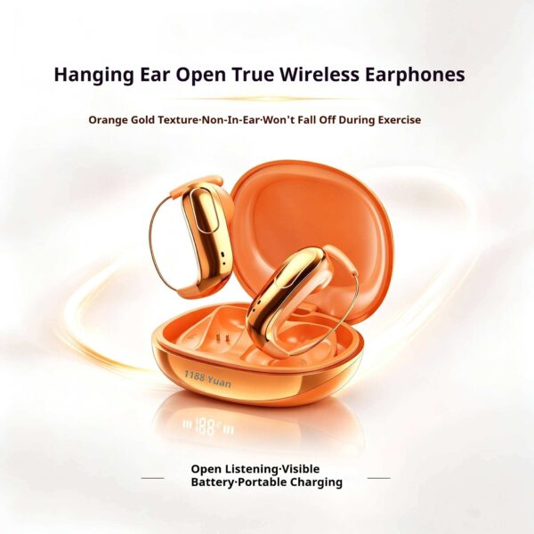 KP-113 Best-selling Wireless Bluetooth Ear-hook Headphones High-quality