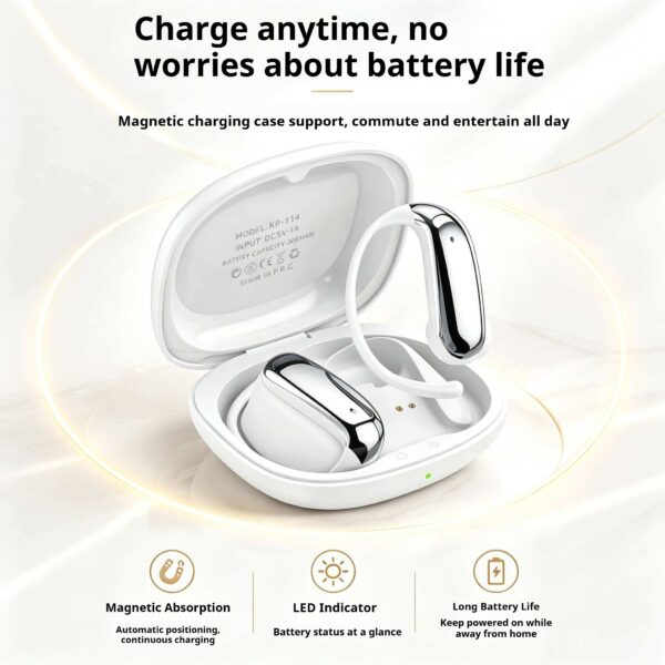 KP-114 Best-selling Wireless Bluetooth Ear-hook Headphones High-quality