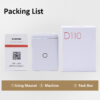 Label Printer Home Thermosensitive Sticker Portable Bluetooth Small Label Printer Home Thermosensitive Sticker Portable Bluetooth Small