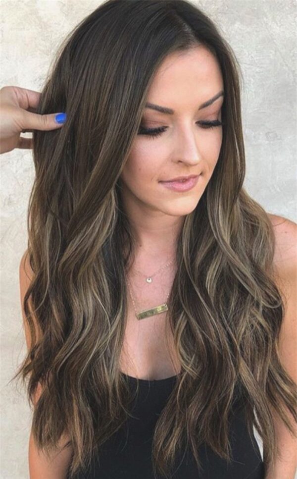 Ladies Big Wavy Long Curly Hair