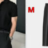 Lapel Polo Shirt Men's Fashion Brand Casual Summer Texture Solid Color
