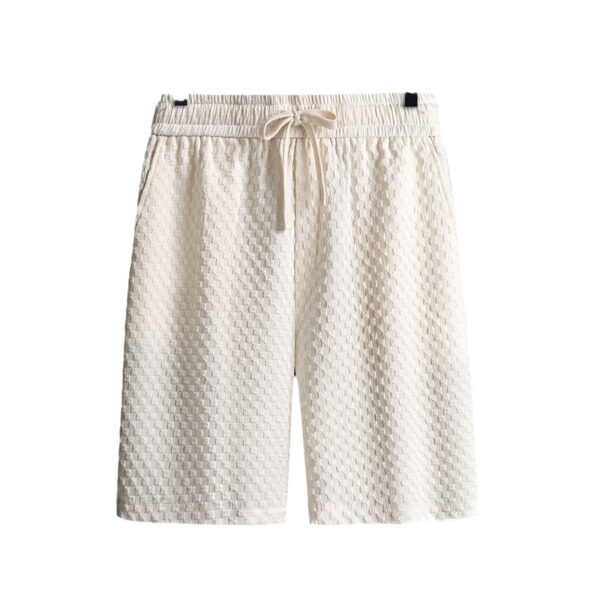 Lapel Short Sleeve Shorts Suit Young and Middle-aged Wear Fashion